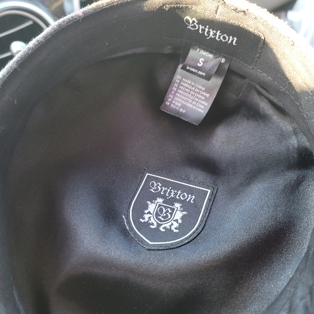Brixton Fiddler Hat Gray Small - Picture 3 of 6